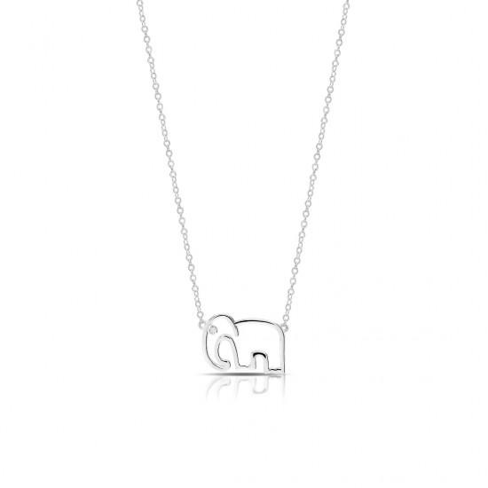 Elefante Silver Necklace