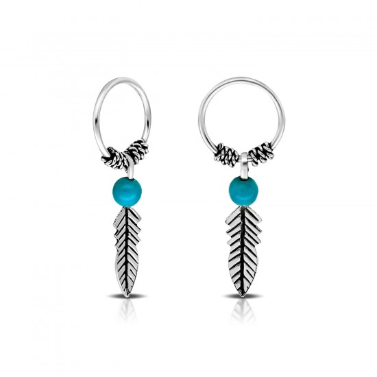 Piercing Perak Fern Turquoise 