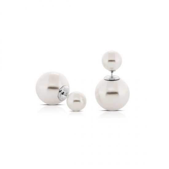 Celebrity Pearl Silver Earrings Celebrity Pearl Silver Earrings