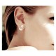 Celebrity Pearl Silver Earrings Celebrity Pearl Silver Earrings