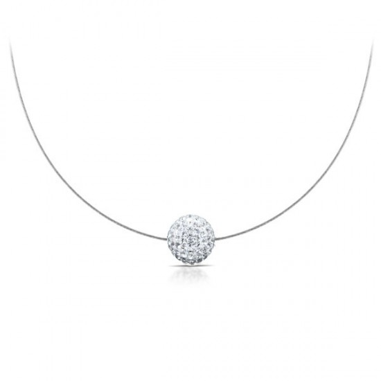 Glitz Crystal Wire Necklace Glitz Crystal Wire Necklace