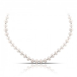 Kalung Perak Freshwater Pearl Kalung Perak Freshwater Pearl