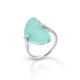 Cincin Perak Amazonite Elips Cincin Perak Amazonite Elips