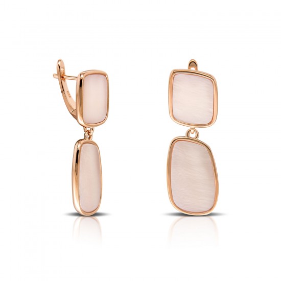 Lofty Rose Gold Earrings