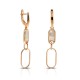 Anting Omega Rose Gold