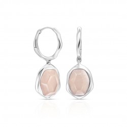 Morganite Silver Earrings Morganite Silver Earrings