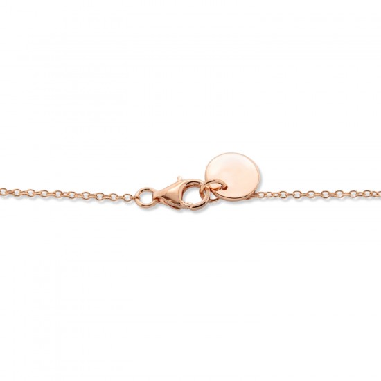 Omega Rose Gold Necklace