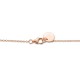 Omega Rose Gold Necklace