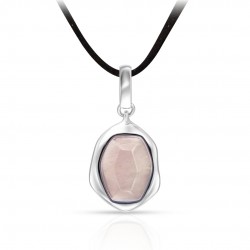 Morganite Silver Pendant Morganite Silver Pendant