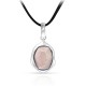 Morganite Silver Pendant Morganite Silver Pendant
