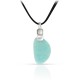Liontin Perak Amazonite Elips Liontin Perak Amazonite Elips