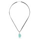 Liontin Perak Amazonite Elips Liontin Perak Amazonite Elips