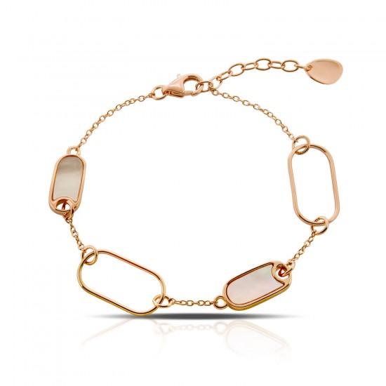 Omega Rose Gold Bracelet