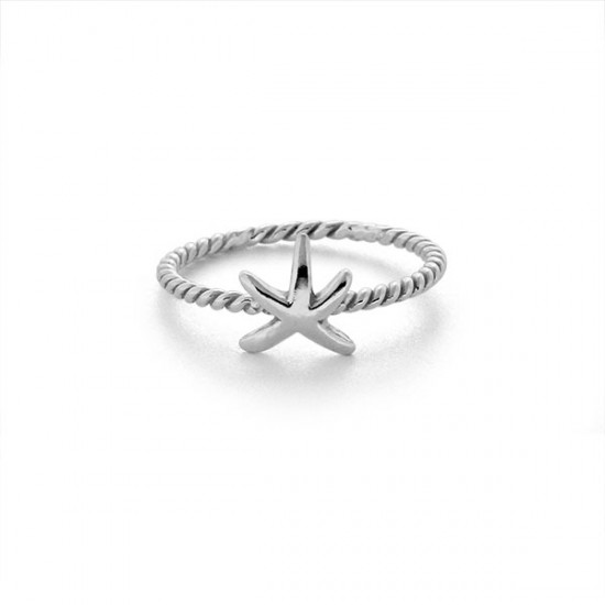 Starfish Silver Ring