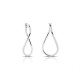 Pipe Silver Earrings