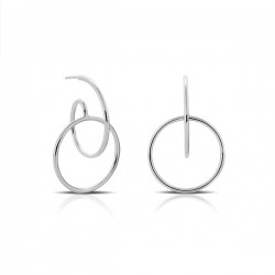 Engaged Silver Earrings