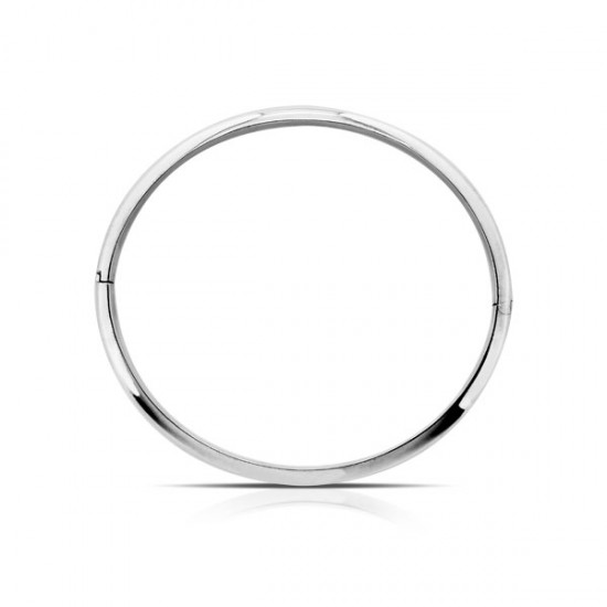 Oval Silver Bracelet 