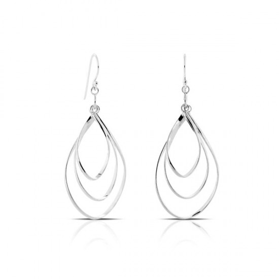 Loopy Silver Earrings