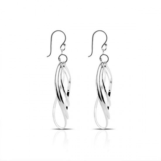 Loopy Silver Earrings