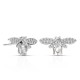 Renia Zircon Silver Earrings Renia Zircon Silver Earrings