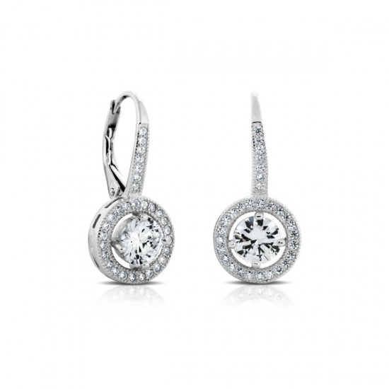 Putri Zircon Silver Earrings