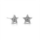 Anting Perak Zirkon Star