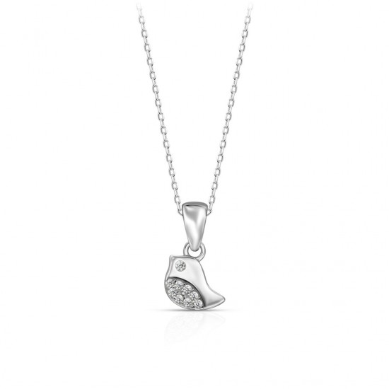 Smalley Zircon Silver Necklace Smalley Zircon Silver Necklace