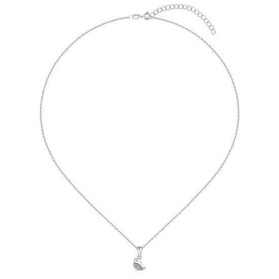 Smalley Zircon Silver Necklace Smalley Zircon Silver Necklace