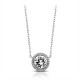 Putri Zircon Silver Necklace