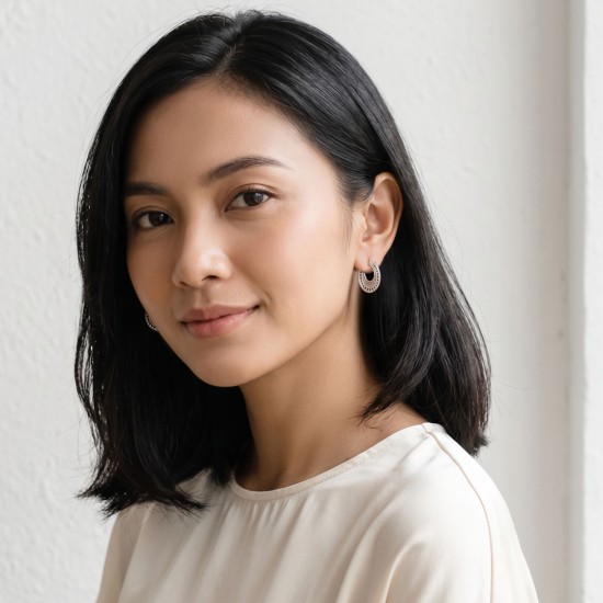 Anting Perak Emla