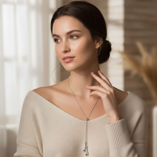 Marce Silver Necklace