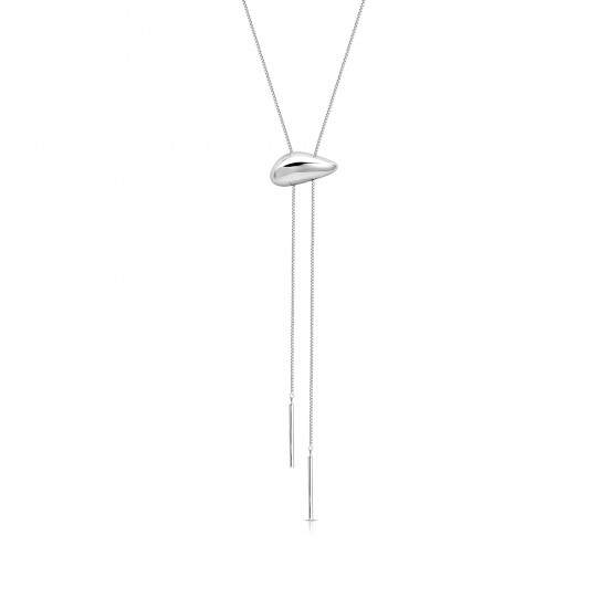 Oxcerila Silver Necklace