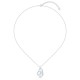 Caged Pearl Silver Necklace
