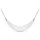 Waterfall Silver Necklace