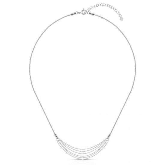 Waterfall Silver Necklace