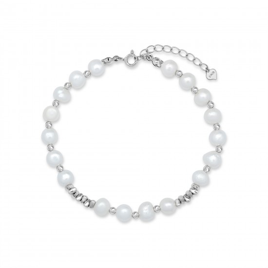 Gelang Perak Mutiara Eighteen