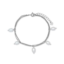 Cute Pearl Silver Bracelet Cute Pearl Silver Bracelet