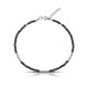 Hematite Silver Anklet