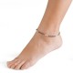 Hematite Silver Anklet