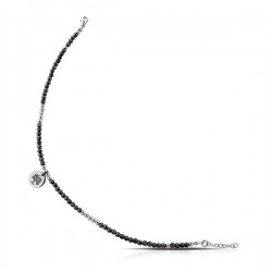 Tree Of Life Hematite Silver Anklet Tree Of Life Hematite Silver Anklet
