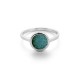 Opal Silver Ring