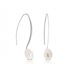 Pearl Silver Earrings