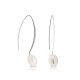 Pearl Silver Earrings