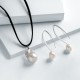 Pearl Silver Earrings