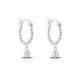 Lina Zircon Silver Earrings