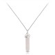 Barra Quartz Silver Necklace