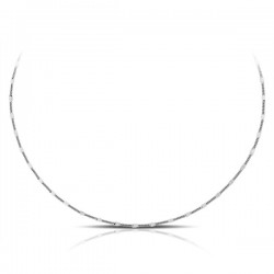 BSNE24-45 Thin Silver Chain Necklace