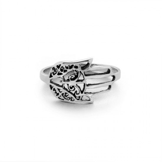 Hamsa Silver Ring Hamsa Silver Ring