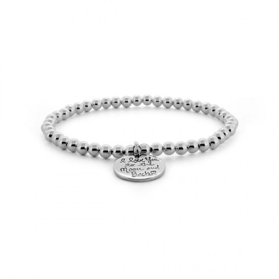 I Love You To The Moon and Back Silver Bracelet I Love You To The Moon and Back Silver Bracelet