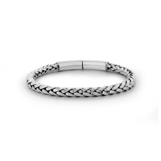 Braided Silver Bracelet